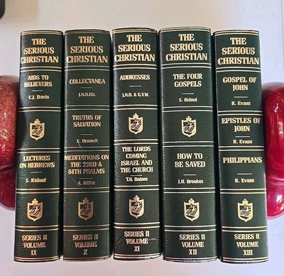 Lot of 5 The Serious Christian Series II: Volumes 9-13 Bible Commentary Theology-image