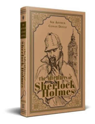 THE ADVENTURES OF SHERLOCK HOLMES by Arthur Conan Doyle Faux Leather Flexi Bound-image