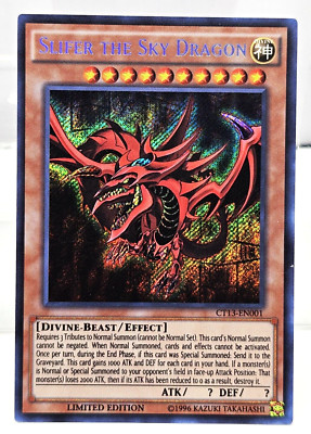 Slifer the Sky Dragon CT13-EN001 - Secret Rare - Limited NM Yugioh-image