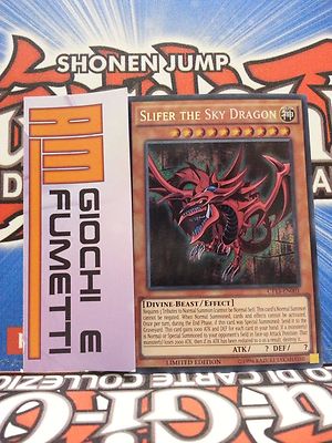 SLIFER THE SKY DRAGON in English RARE SECRET original KONAMI! YUGIOH-image