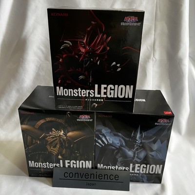Yu-Gi-Oh Series Monsters LEGION Slifer the Sky Dragon & Ra & Obelisk Set of 3 JP-image