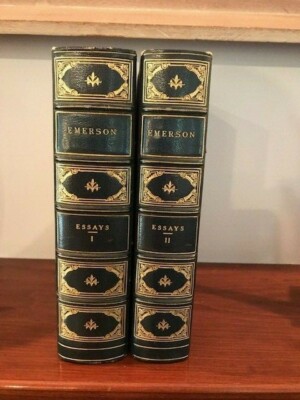 Ralph Waldo Emerson. Essays, 2 vols. [1st and 2d Series-1903]-image