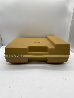 Vintage 1978 Fisher-Price Record Player 825 Portable Phonograph Working 33 & 45-image