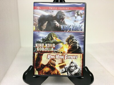  King Kong Triple Feature DVD Set - vs Godzilla - Escapes  2014-image