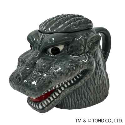 Godzilla Store Japan Limited Godzilla  (1954) Face-Shaped Mug (with a head lid)-image