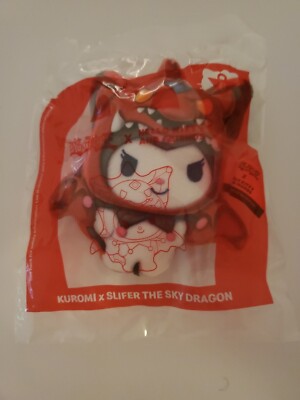2024 McDonalds Yu-Gi-Oh x Hello Kitty #6 Kuromi x Slifer The Sky Dragon Toy-image