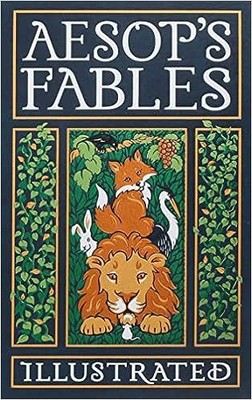 Aesop's Fables Illustrated (Leather-bound Classics) LEATHER BOUND – 2023 by A...-image