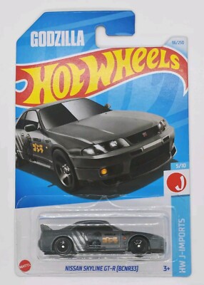 Hot Wheels 2024 Case N Mainline - NISSAN SKYLINE GT-R [BCNR33] + Free Protector-image