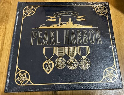 NEW Pearl Harbor Ernest Arroyo Easton Press Leather Bound Collectors Edition-image