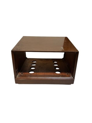 Original Vintage Fisher Cabinet For 500 Wooden Wood Casing Maple Oem-image