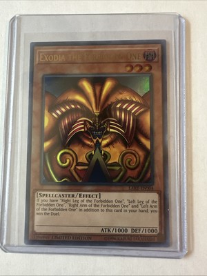 Exodia the Forbidden One LART-EN004 The Lost Art Promotion Limited Edition-image
