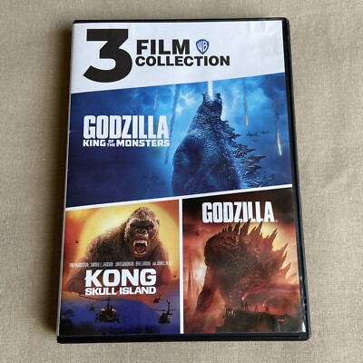 Kong Skull Island & Godzilla & King of Monsters (DVD Set) MonsterVerse 1-3 Kaiju-image