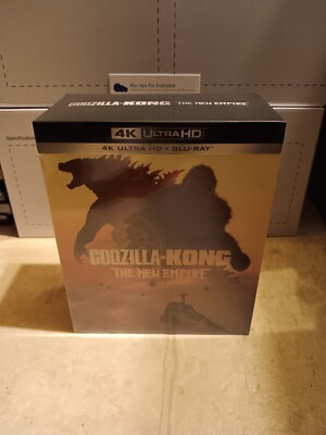 Godzilla X Kong The New Empire 4K One 1-Click SteelBook Bluray [2024] MANTA LAB-image