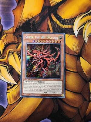 Yugioh! Slifer The Sky Dragon - SBCB-EN201 - Secret Rare - 1st Edition -image
