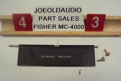 Fisher MC-4000 Combo Receiver 8 Track Tape Cover. Tested. Parting Out MC-4000-image