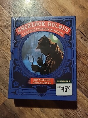 Sherlock Holmes: A Gripping Casebook of Stories (Hardcover Slipcase) New, Sealed-image