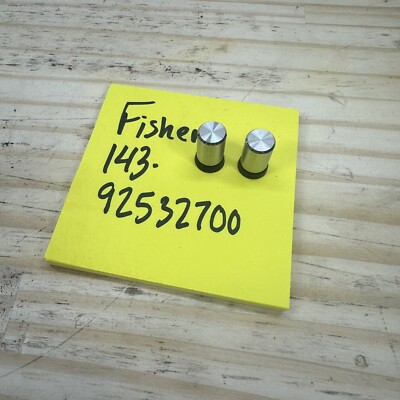 FISHER 143.92532700 Receiver Parts - Button Switch Cap Power Function (one Pair)-image