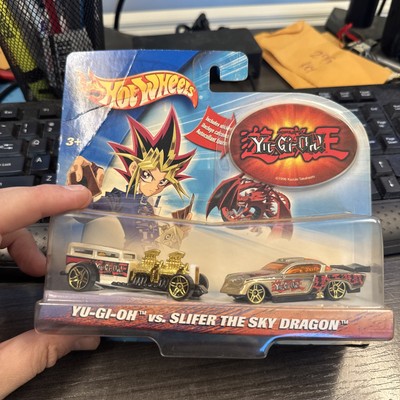 Hot Wheels Yu-Gi-Oh vs Slifer The Sky Dragon Way-2-Fast At-A-Tude 2-Pack Car Set-image