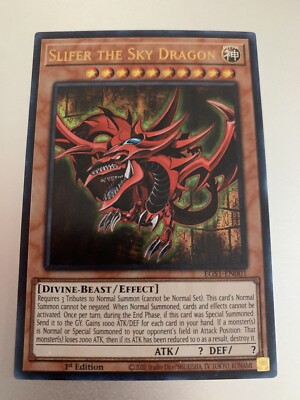 YuGiOh Slifer the Sky Dragon SBCB-EN201 1st Edition -image