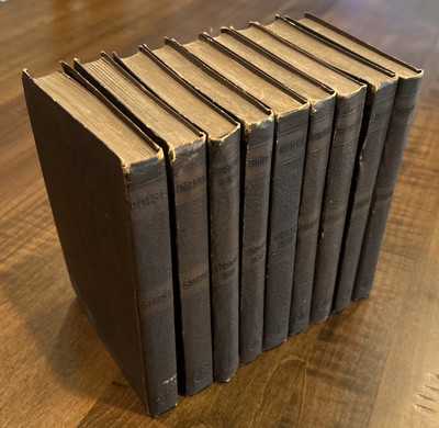 Antique Mental Efficiency Series 9 Books 1916 Multiple Authors-image