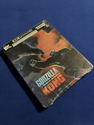 GoDZiLLA vs KoNG: 4K+blu ray+d/c Limited sTeeLBooK “MiNOR DENTS”  💥BRaND NeW💥-image