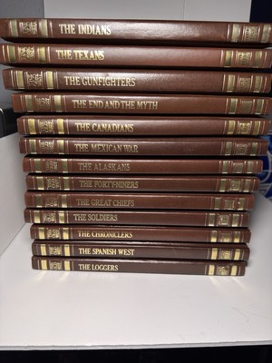 13 Vintage Time Life Books  The Old West time series-image