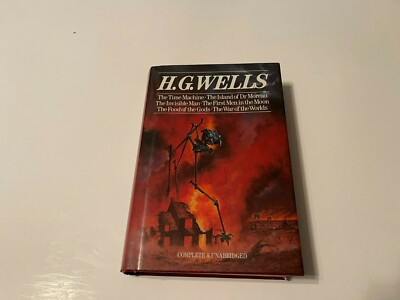 H. G. Wells Six classic stories hardcover,complete and unabridged,octopus books,-image