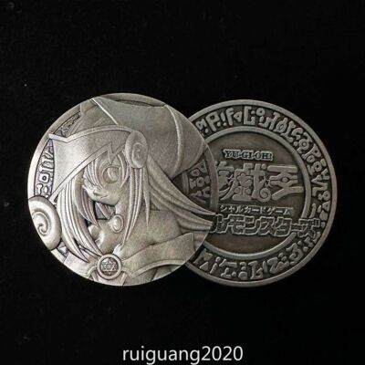 25th Anniversary Limited Yu-Gi-Oh! Edition Embossed Metal Coin Anime Keychain-image