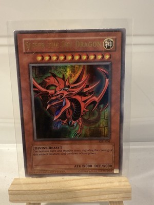 Yu-Gi-Oh Slifer the Sky Dragon GBI-001 Secret Rare Promo Near MINT English n158-image