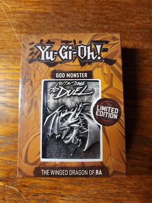 Fanattik - Yugioh - MISPACKAGED - Limited Metal Card - Slifer the Sky Dragon-image