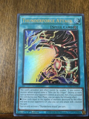 Yu-Gi-Oh! TCG Thunderforce Attack Egyptian God Deck: Slifer the Sky Dragon...-image