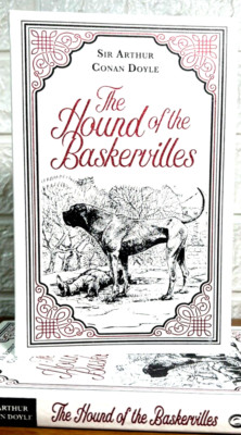 THE HOUND OF THE BASKERVILLES by Sir Arthur Conan Doyle {Brand New, Softcover}-image