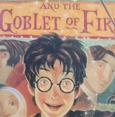 Harry Potter And The Goblet Of Fire by J.K Rowling Paperback 1st Scholastic Ed-image