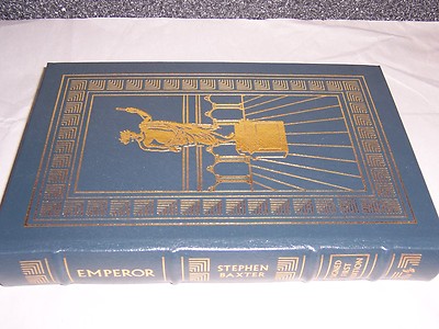 easton press Signed EMPEROR Time's Tapestry 1 - Stephen Baxter-image