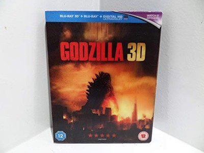 Godzilla [Blu-ray 3D + Blu-ray] [2014] [Region Free] -  CD KQVG The Fast Free-image