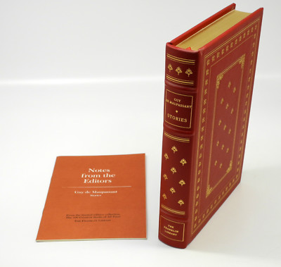 STORIES by Guy De Maupassant, Franklin Library - Limited Edition - 1980-image