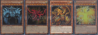 Egyptian God Tournament Deck - Obelisk - Slifer - Card Advance Ra X2 47 Cards -image