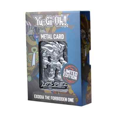 Yu-Gi-Oh! Exodia The Forbidden One - Metal Card Limited Edition of 9,995 made LE-image
