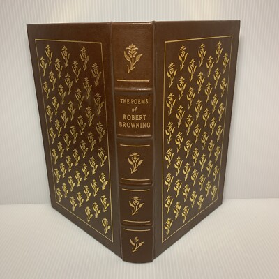 The Poems Of Robert Browning, Easton Press 100 Greatest Books Collectors Ed 1979-image