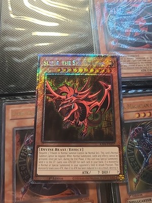 Yugioh! Slifer the Sky Dragon - RA04-EN117 - Platinum Secret Rare PSR-image