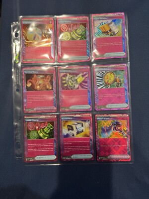 Pokemon TCG Aspec Heros Cape Survival Brace Hyper Aroma Holo Card Set-image