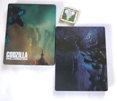 Godzilla King of Monsters vs Kong Steel Book Case Japan Toho Steel Book Only-image