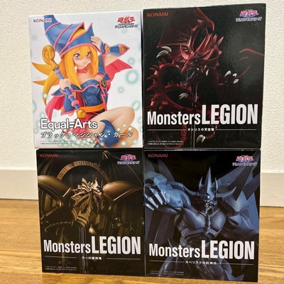 Yu-Gi-Oh! Figure Set - Obelisk, Slifer, Ra, Dark Magician Girl-image