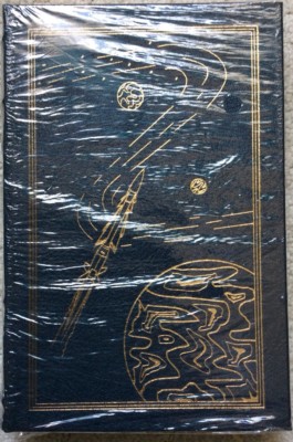 Easton Press Signed First Edition BRIGHTNESS REEF by DAVID BRIN.  Leather Bound-image