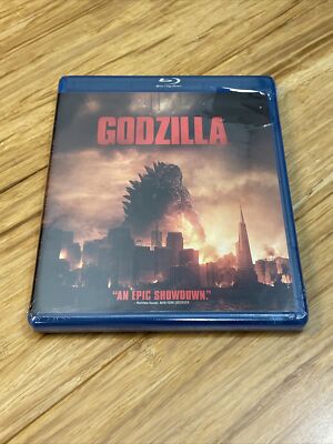NEW Godzilla Blu-Ray 2014 Elizabeth Olsen Ken Watanabe KG JD-image