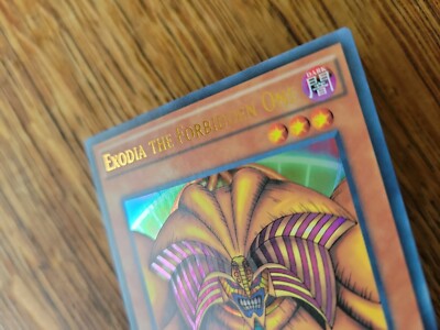 Exodia the Forbidden One - 1st Edition Ultra Rare Holo Foil Yugioh Card Golden-image