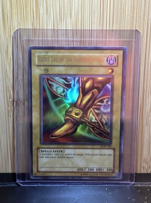 Yu-Gi-Oh! Right Leg Of The Forbidden One LOB-120 - Legend Of Blue eyes-image