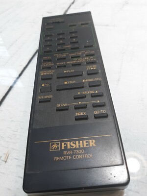 Fisher RVR-7300 Receivers Remote Control -image