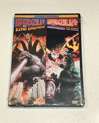 Godzilla vs King Ghidorah & Mothra the Battle For Earth DVD Double Feature - NEW-image