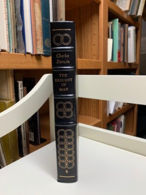 Easton Press The Descent of Man - Charles Darwin  100 Greatest Series-image